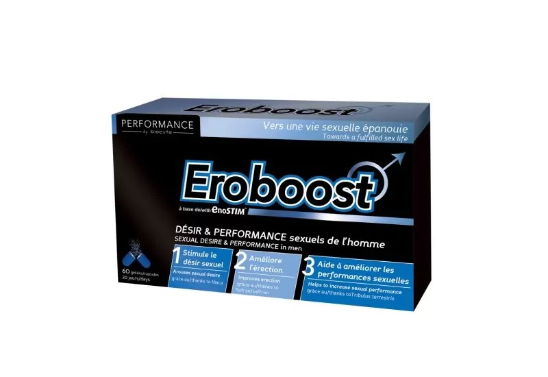 Eroboost est un complément alimentaire de la production de Biocyte