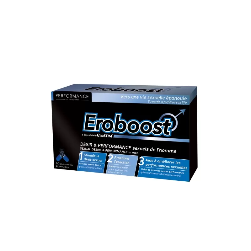 Eroboost est un complément alimentaire de la production de Biocyte