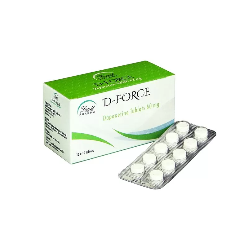 D-Force 60mg Dapoxetine