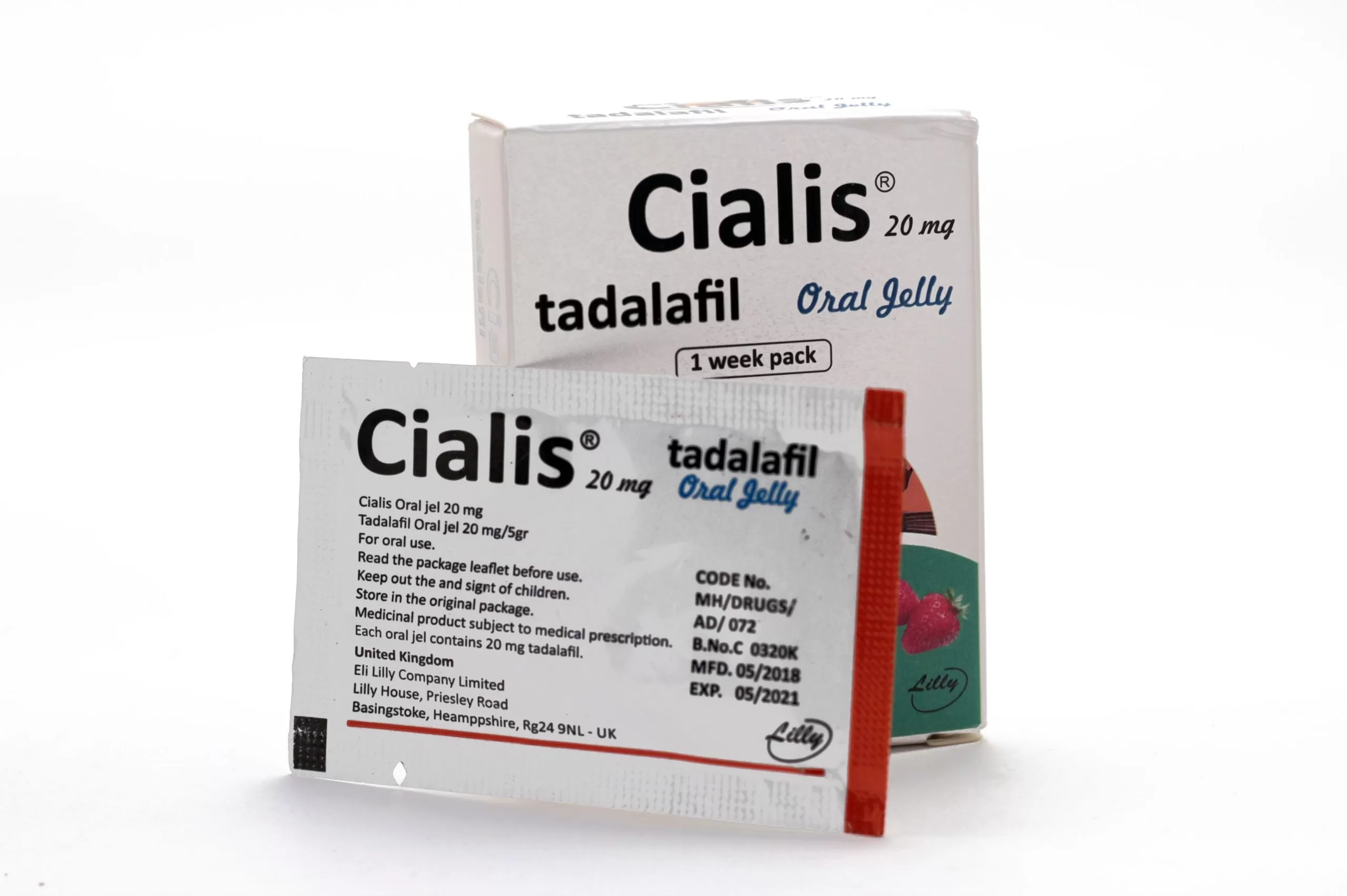 Cialis oral jelly 20mg